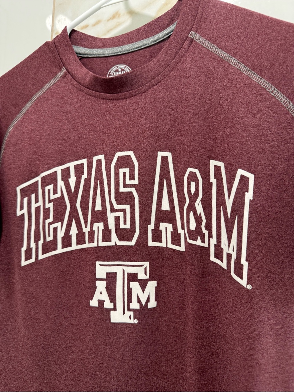 Texas A&M Aggies Performance Tee Rivalry Threads Men’s Small - Picture 4 of 9